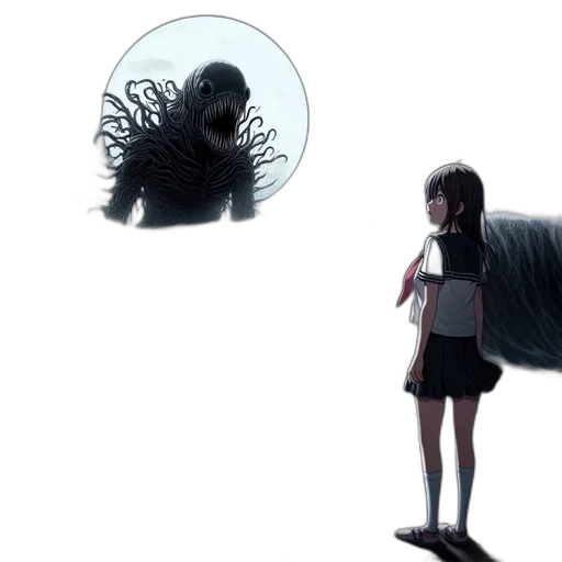 creature, animal, hair, mask transparent PNG cut-out