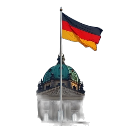 building, hat, staff, germany transparent PNG cut-out