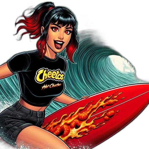 comic book art, concept art, cartoon, woman transparent PNG cut-out