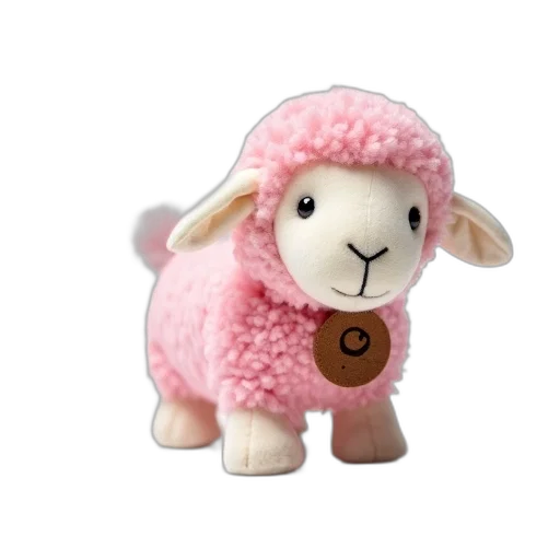 animal, 3d render, plush, toy transparent PNG cut-out