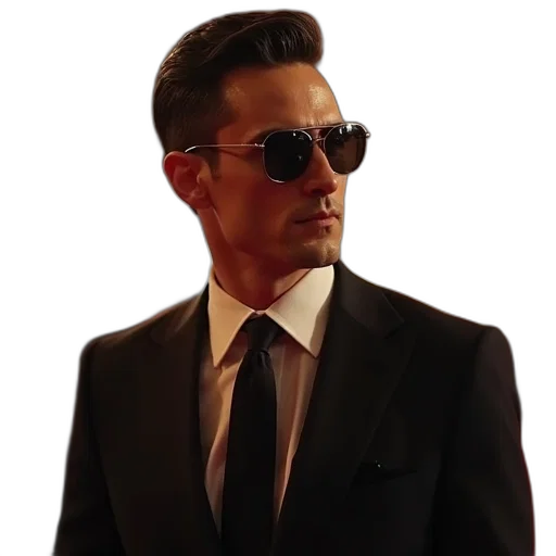 jacket, face, staff, concept art transparent PNG cut-out
