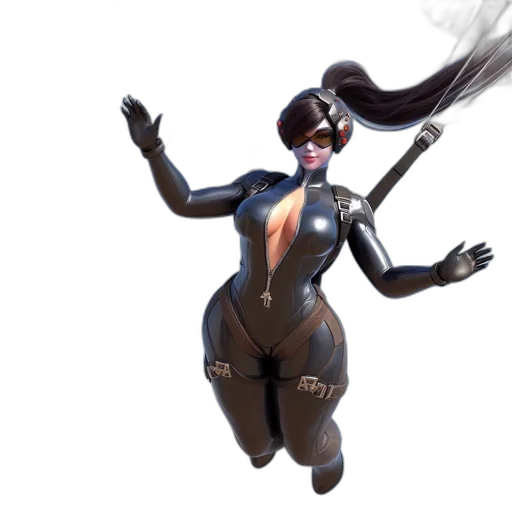 robot, staff, hair, concept art transparent PNG cut-out