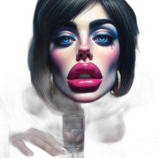 face, mask, photorealistic, concept art transparent PNG cut-out