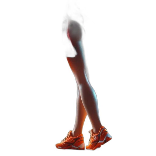 shoes, dress, staff, weapon transparent PNG cut-out