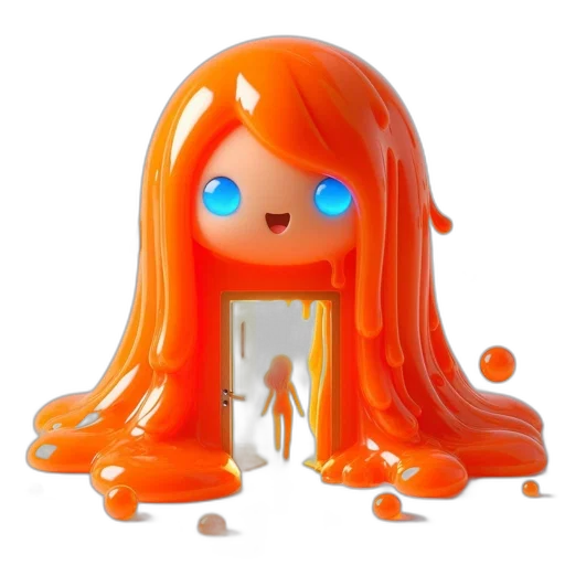 hair, creature, robot, dress transparent PNG cut-out