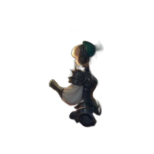 staff, hat, robot, crown transparent PNG cut-out