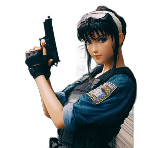 weapon, staff, jacket, concept art transparent PNG cut-out