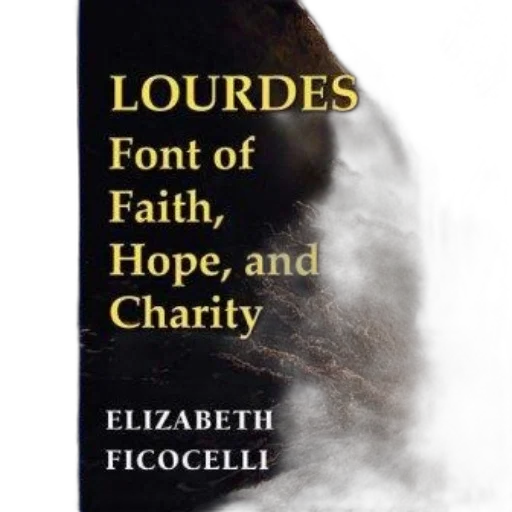 lourdes, font, faith, hope transparent PNG cut-out