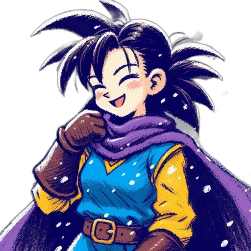 staff, jacket, weapon, pixel art transparent PNG cut-out
