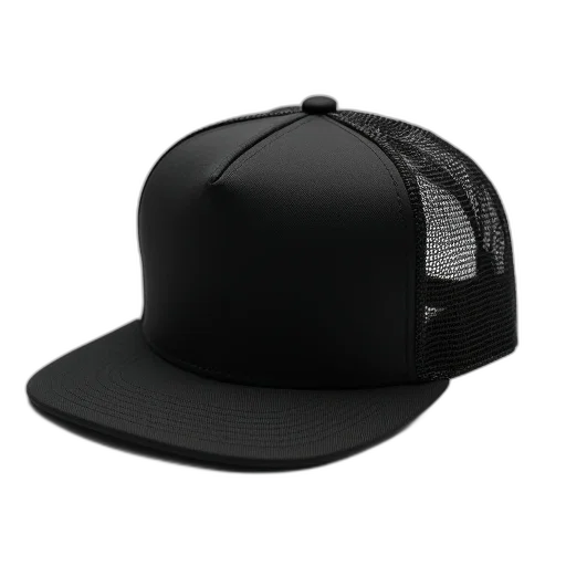 hat, 3d render, flat, brimmed transparent PNG cut-out