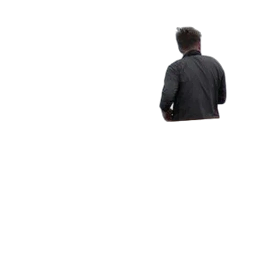 jacket, staff, robot, face transparent PNG cut-out