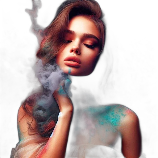 jewelry, dress, photorealistic, fantasy art transparent PNG cut-out