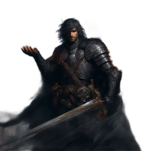 sword, weapon, staff, dragon transparent PNG cut-out