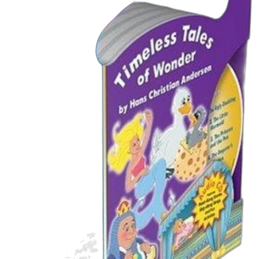 book, titled, timeless, tales transparent PNG cut-out
