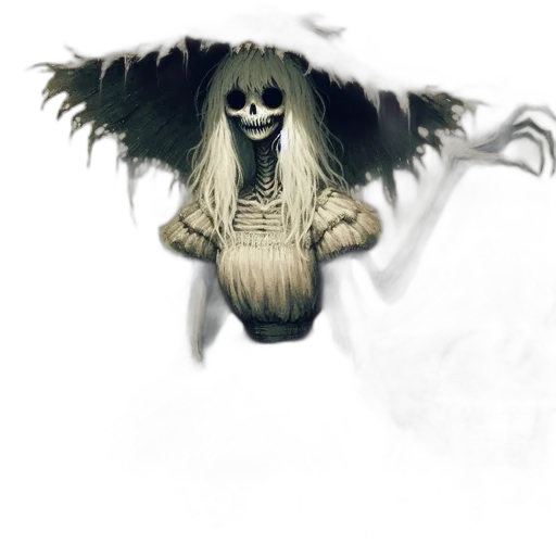 creature, mask, staff, face transparent PNG cut-out