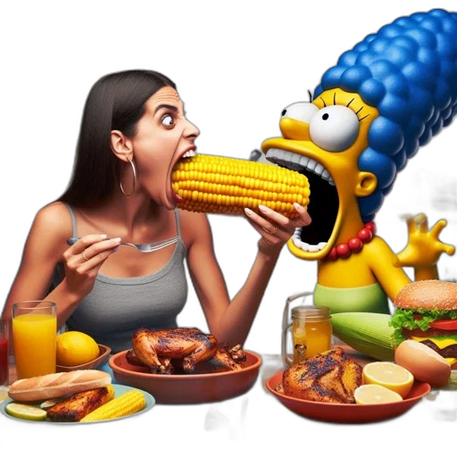 food, photorealistic, concept art, pixel art transparent PNG cut-out