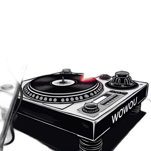 weapon, photorealistic, 3d render, black transparent PNG cut-out