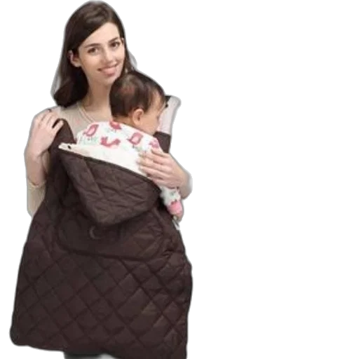 dress, jacket, woman, holding transparent PNG cut-out