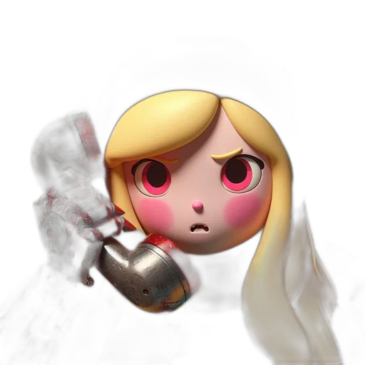 robot, staff, weapon, face transparent PNG cut-out