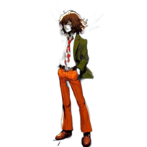 staff, jacket, concept art, pixel art transparent PNG cut-out