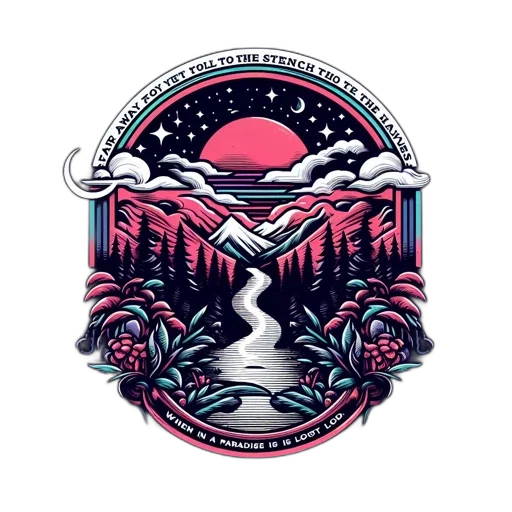 jacket, dragon, vaporwave, fantasy art transparent PNG cut-out