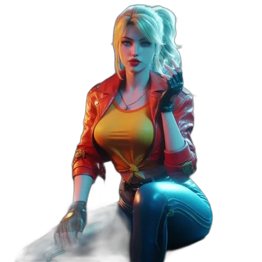 jacket, face, robot, weapon transparent PNG cut-out