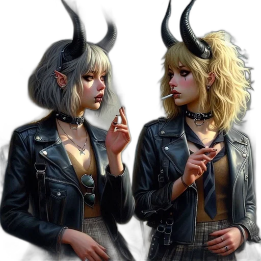 jacket, concept art, fantasy art, cyberpunk transparent PNG cut-out