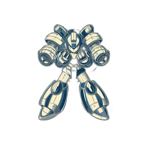robot, weapon, jewelry, jacket transparent PNG cut-out