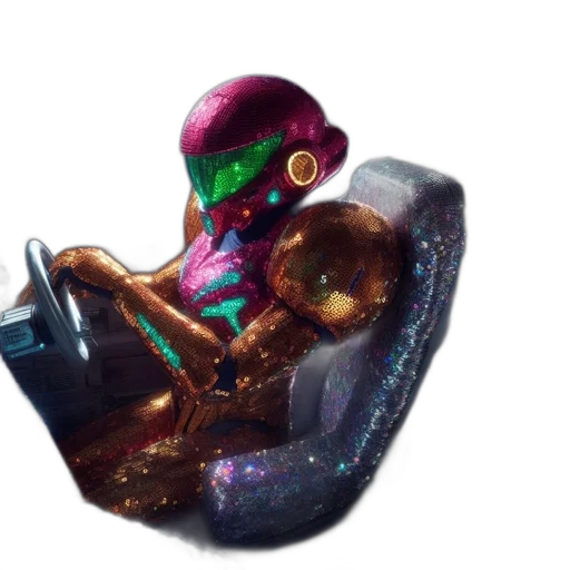 robot, hat, jewelry, mask transparent PNG cut-out