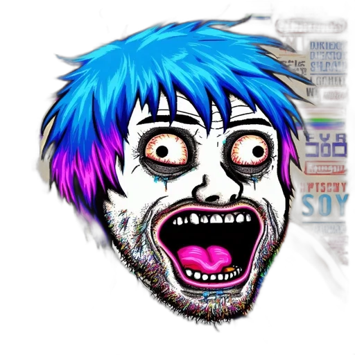 creature, face, mask, animal transparent PNG cut-out