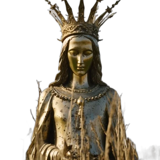 crown, jewelry, staff, mask transparent PNG cut-out