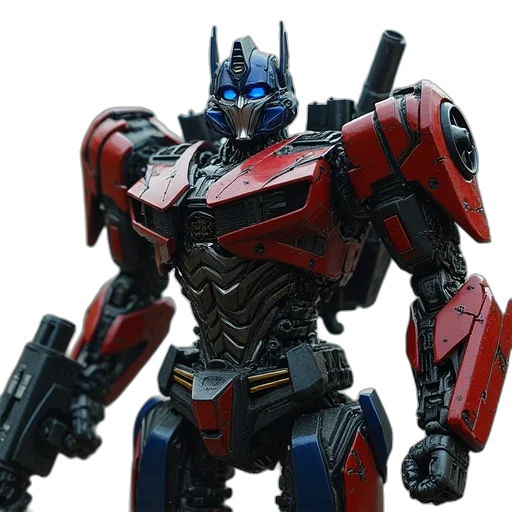 robot, weapon, concept art, 3d render transparent PNG cut-out