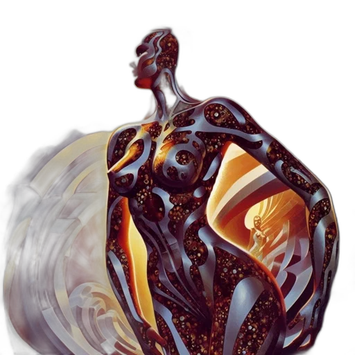 jewelry, dress, bottle, robot transparent PNG cut-out