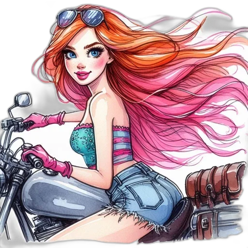 cartoon, comic book art, fantasy art, concept art transparent PNG cut-out