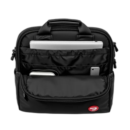 staff, jacket, black, laptop transparent PNG cut-out