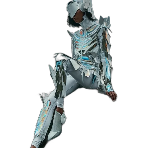 robot, weapon, sword, creature transparent PNG cut-out