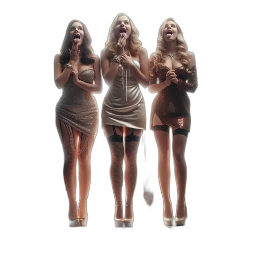 dress, 3d render, concept art, photorealistic transparent PNG cut-out