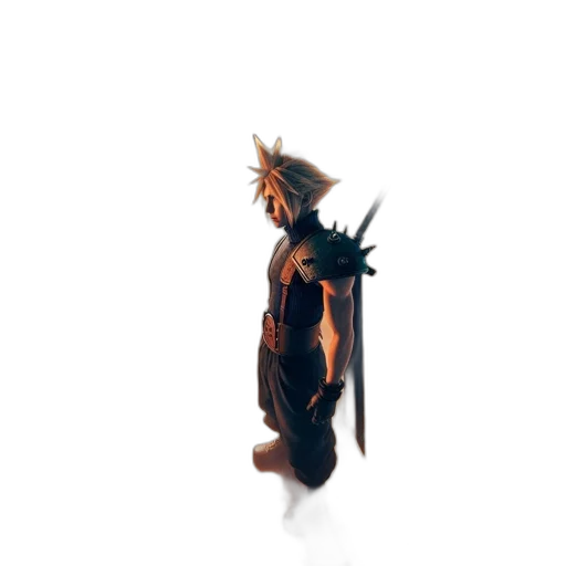 dragon, staff, sword, creature transparent PNG cut-out