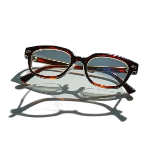 3d render, eyeglass, frame, manufacturer transparent PNG cut-out