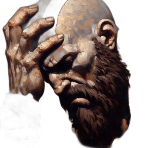face, mask, photorealistic, concept art transparent PNG cut-out