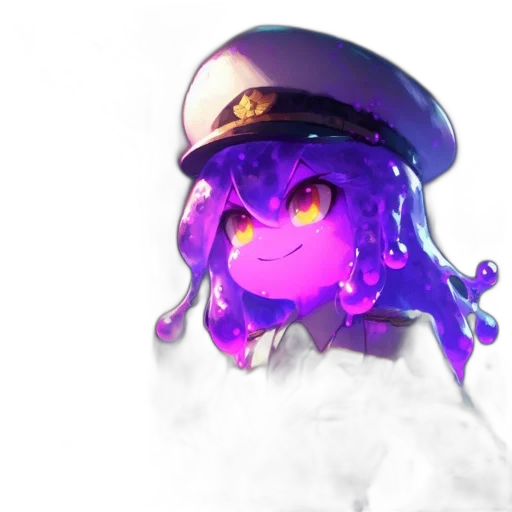 hat, creature, staff, weapon transparent PNG cut-out