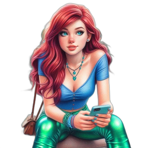dress, jewelry, fantasy art, comic book art transparent PNG cut-out