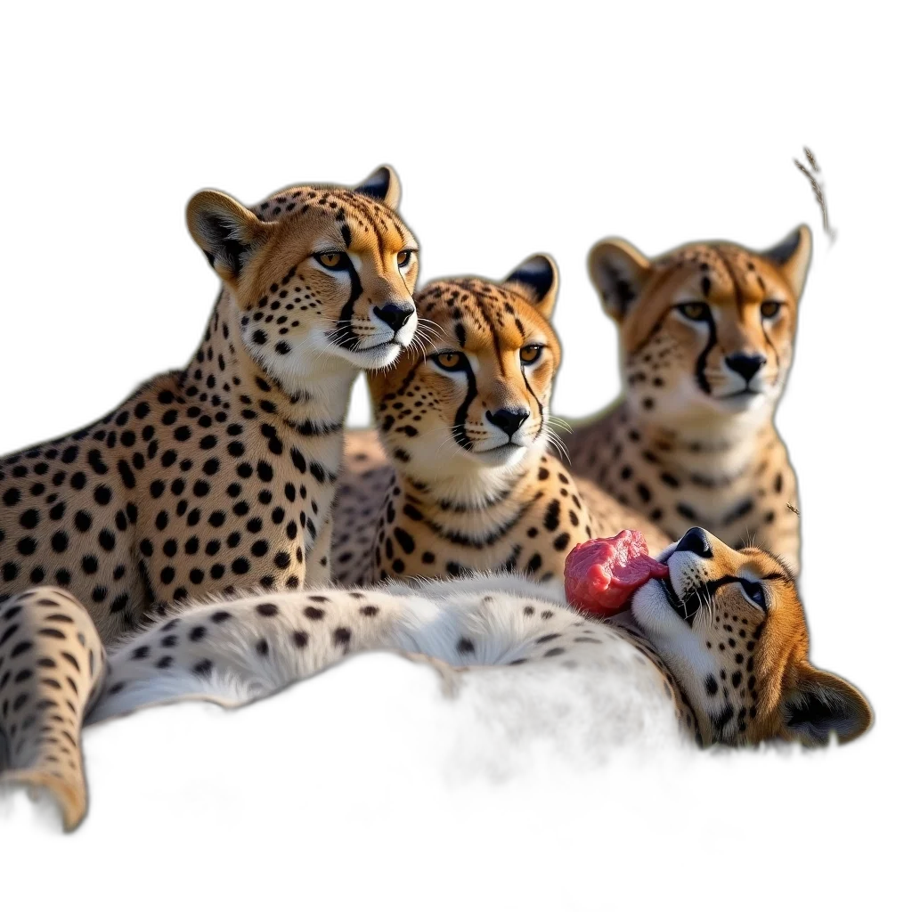 animal, jewelry, staff, 3d render transparent PNG cut-out