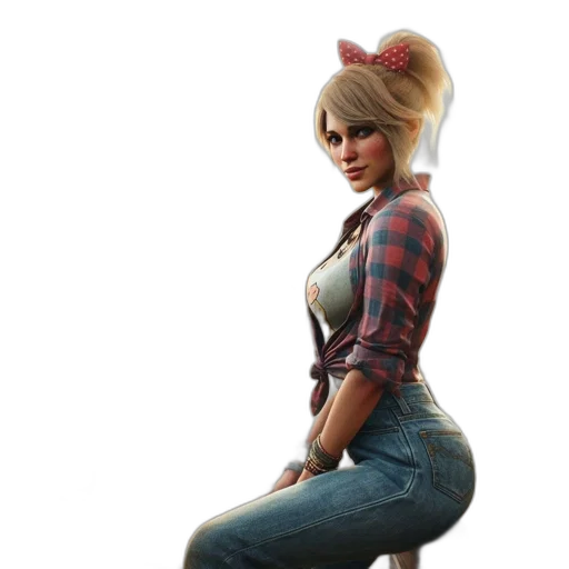 jacket, weapon, concept art, 3d render transparent PNG cut-out