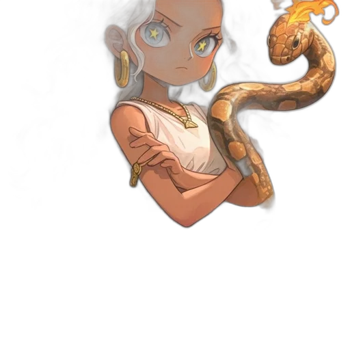 dragon, staff, jewelry, creature transparent PNG cut-out
