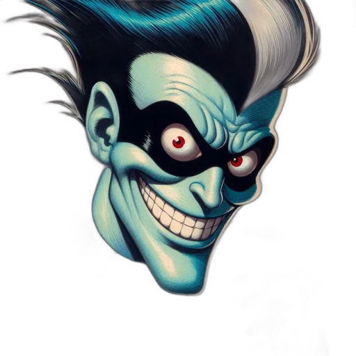 mask, face, creature, hair transparent PNG cut-out