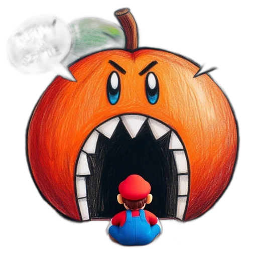 mask, creature, concept art, pixel art transparent PNG cut-out