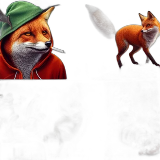 animal, concept art, 3d render, fantasy art transparent PNG cut-out