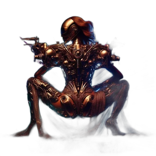 robot, creature, mask, animal transparent PNG cut-out