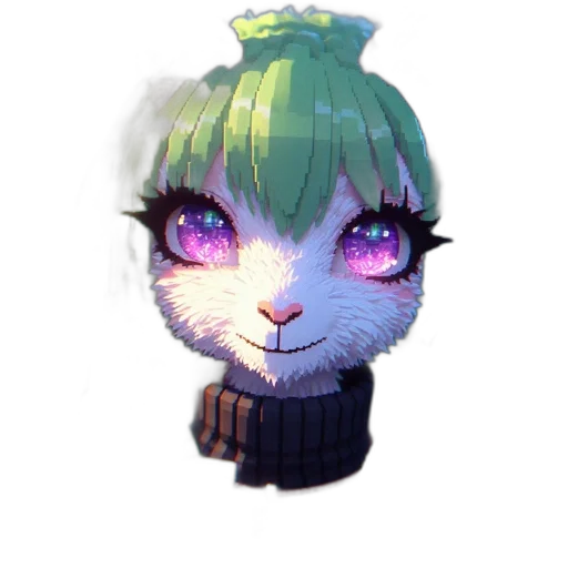 mask, face, staff, creature transparent PNG cut-out